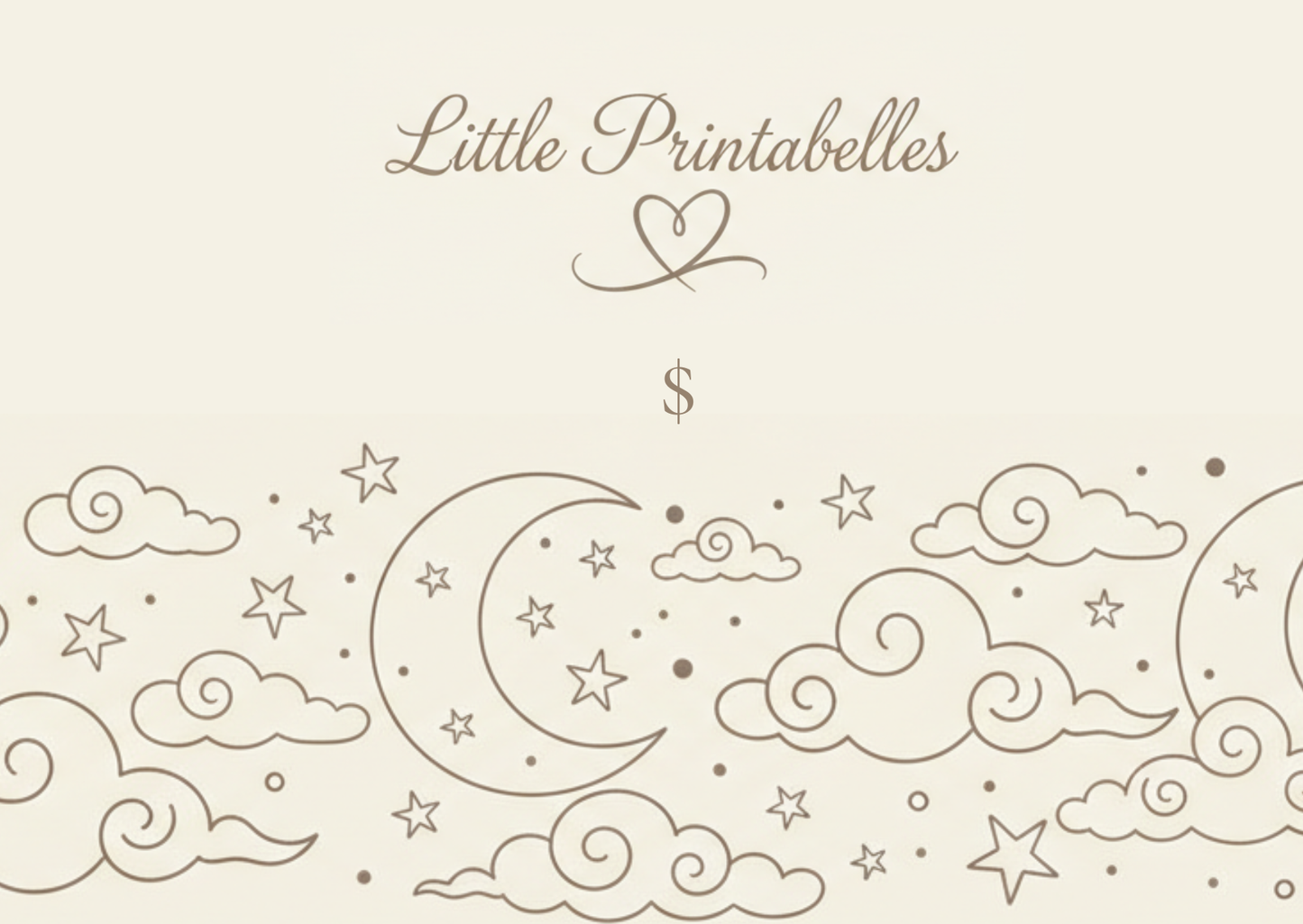 Little Printabelles Gift Card