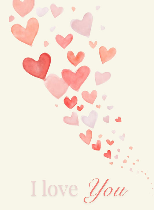 I Love You Card | Printable Greeting Card