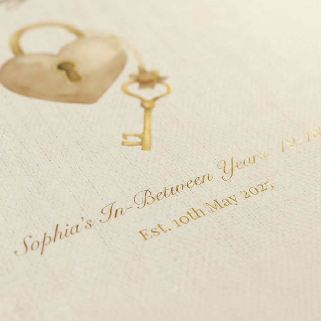 Close-up: Personalized "Sophia's In-Between Years"