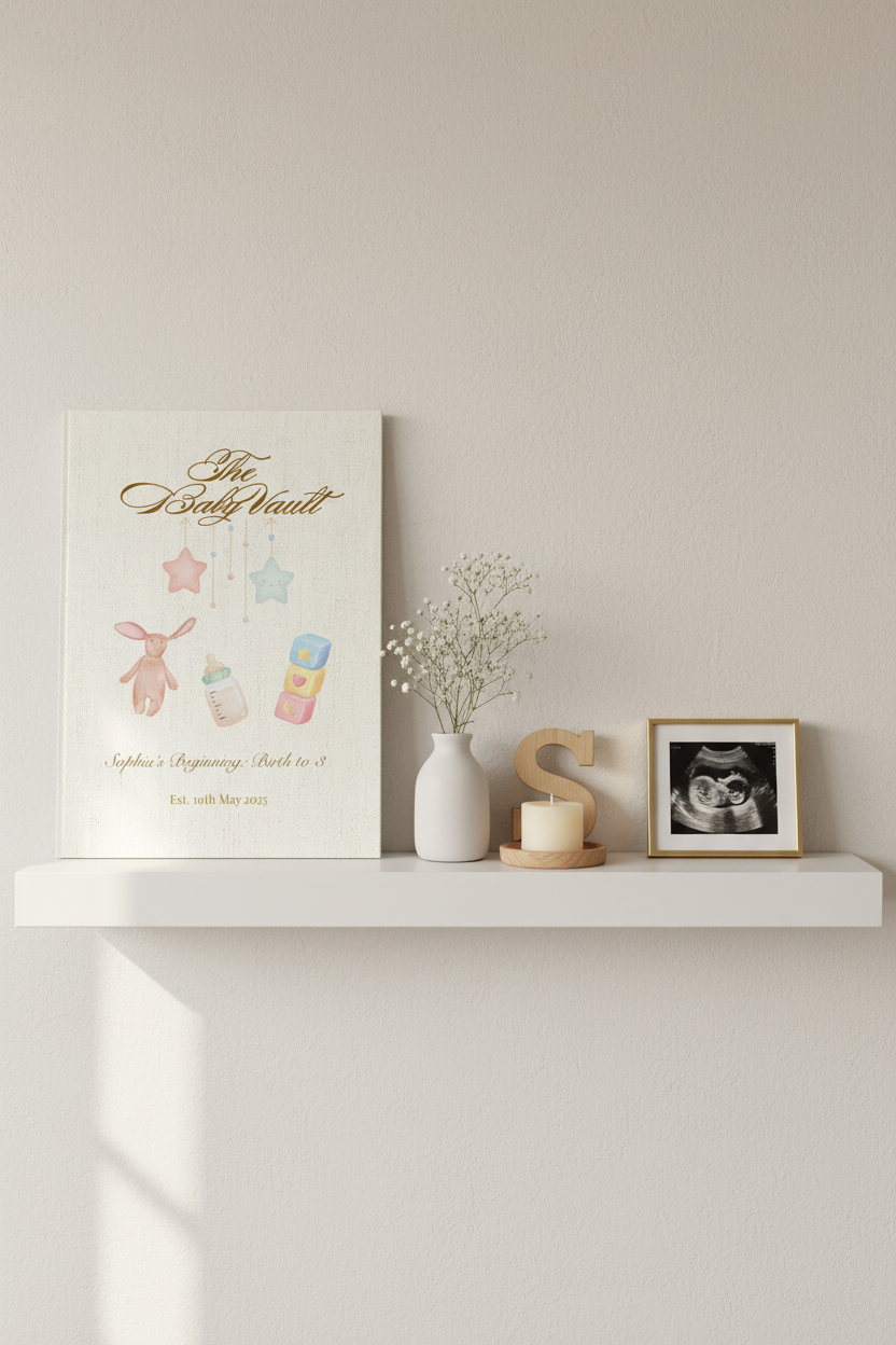 Nursery Shelf Display