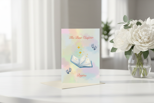 The Best Chapter Begins Card